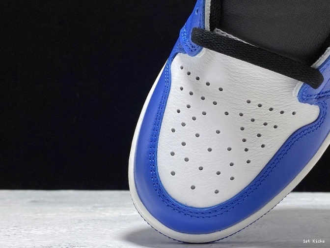 1st Kicks Shoes Royal Game 1 Jordan Air OG 555088-403 0715